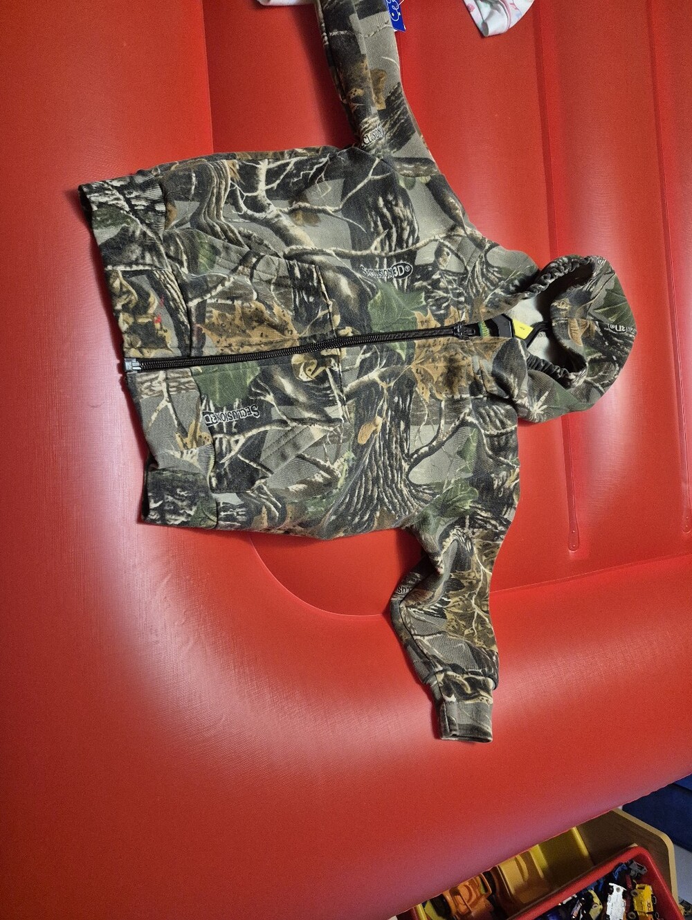 Kids Camo Hooded Zip-Up Jacket - Realtree Style
